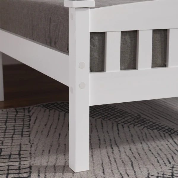 Vertical Bed White Twin