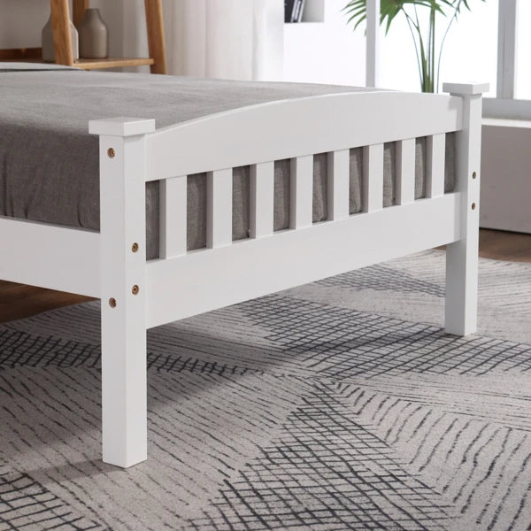 Vertical Bed White Twin