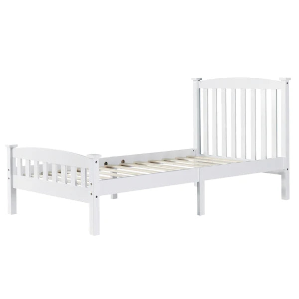 Vertical Bed White Twin